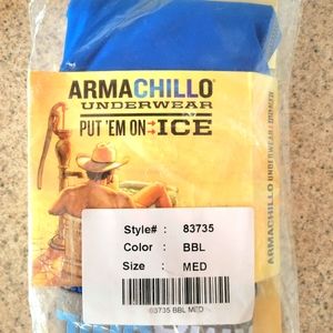 NEW Duluth Armachillo Men's Boxer Brief Medium (32-34) NEW/SEALED Baltic Blue